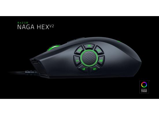 Razer Naga Hex V2 - Multi-color MOBA Gaming Mouse